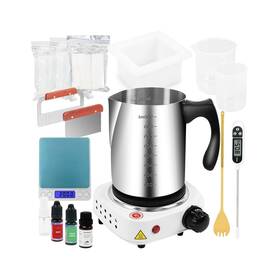 Smk-02-us Fast Melt Metl Soap Making Kit With Electronic Hot Plate All-in-one Soa... Ship