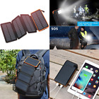 Fee-us016 Feelle Solar Charger Power Bank With Quick Charge Usb Ports