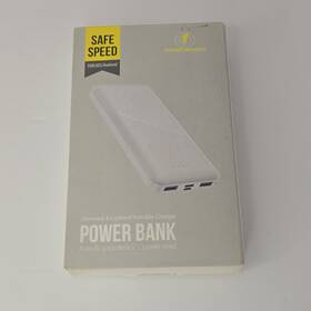 Feeke X003xth5yp Slim Portable Power Bank 2-port Dual Usb Micro-usb With 0.7 Ft Cable White