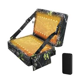 Yl201a Fisoceny Heated Hunting Pad With 10000 Mah For Power Bank Deer Stand Outdoor Sport Green