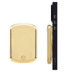 Ft058612 Flaunt 5000mah Wireless Battery Pack - Portable Power Bank With Usb-c Port Gold