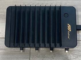 El-08605 Flepow 10-port Usb Charging Station Dock With Built-in Charge Cables