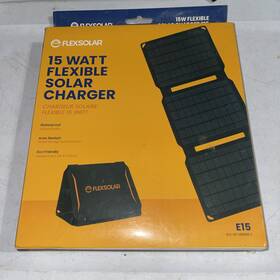 Flexsolar 785249519321 Upgraded 15w Small Solar Panel Charger 5v Usb Output Etfe Lightweight Folda