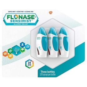 Flonase Sensimist Allergy Relief Nasal Spray Great Size 1 Pack Total 3