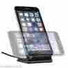 Q700 Floureon Universial 3 Coils Stand Wireless Charger For Iphone Samsung Htc Lg Usa