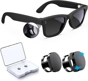 Mtyjg02  Fonken 2pcs Led Light Blocking Covers For Ray-ban Meta Wayfarer/skyler/headliner/oakley
