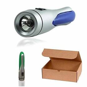 7266 Forcelight 12-pack Flashlight With Gel Grip For Home Garage Outdoors Camping And