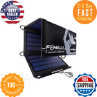 Foxelli-s-charger 10w-01 Dual Usb Solar Charger Foldable Panel Phone Portable
