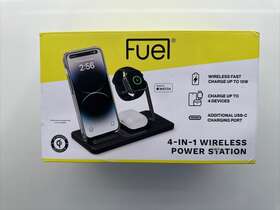 Fuel 840171714142 Apple Watch Iphone Fast Charging Fuel- 4 In 1 Portable Wireless Station