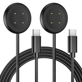 Sw73 Fyoung Magnetic Charging Cable For Google Pixel Watch Fitbit Sense And Versa - 2 Pack