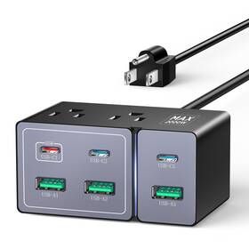 Gakezi 797417410101 Usb C Charger Block Charging Station 8 Port 160w Hub For Multiple D