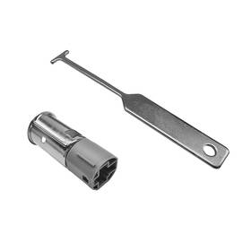 Gasedin-2805ls Gasedin Lighter Socket With Removal Tool Cigarette Repla