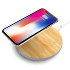 Gds-m8-b Banboo Wireless Charging Pad For Iphone Plus Samsung Galaxy New