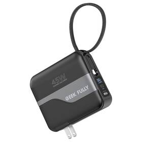 X003ua2uqp Geek Fully Portable Charger 15000mah 45w Travel Essential Phone Power Bank Fast Charging