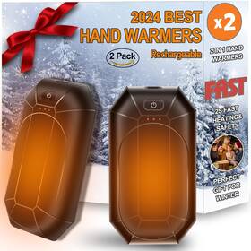Ao-212 Gehen Ai Hand Warmers 2-pack 2000mah Each Total 4000mah Rechargeable Smart Chip