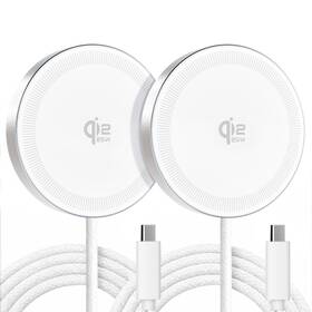 Qi2.2 Getpals 976517374498 25w Magnetic Wireless Charger Qi Flat Charging Pad For Iphone 17 16 15