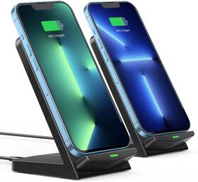 Gizncha 617201104460 Wireless Charger 2 Pack 15w Fast Charging Black-2