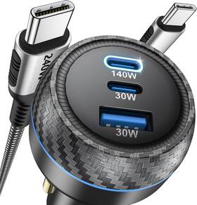 Ibd356b-1u2c Gkeapza -165w 165w Usb C Car Charger Pd3.1 140w/pd3.0 100w Type Qc5 Super