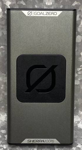 22060 Goal Zero 847974008485 Sherpa 100pd Usb-c Power Bank 25600 Mah Model #22060
