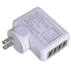 Tc09-ig Goldline 4-port Usb Adaptor Travel Charger Model