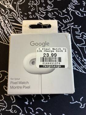 Google 840353930728 27-o Pixel Watch Quick Charge Dock - For 4 Snow