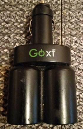 Zz96 Goxt 077341107101 12v Dual Cigarette Lighter Plug Usb Charger Adapter