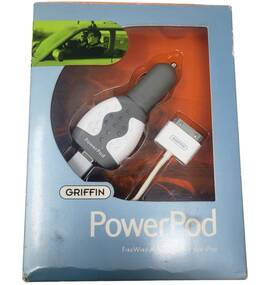 Griffin 685387010707 Powerpod Dual Usb Port Car Charger Firewire Auto