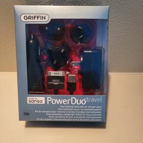 Griffin 685387061761 Powerduo Travel International Usb Charger Ac Adapter Pack/more