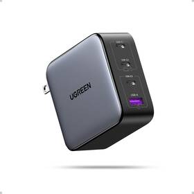 Group Limited 445047647635 Nexode 100w Gan Usb C Charger 4-port Compact Foldable Fast Laptop Power
