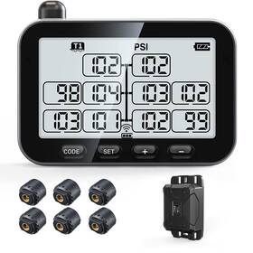 6gs02 Guta Gt30 Gb30 Trailer Tire Pressure Monitoring System Rv Tpms With 6 Sensors Alert