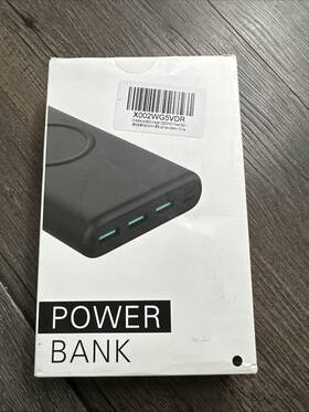 H E T P 726084971530 Wireless Portable Charger Power Bank 33800mah 15w Fast 25w Pd Sealed