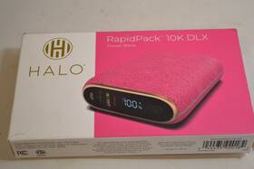 Hal-pbk-0080 Halo 044435920182 Rapidpack 10k Dlx Power Bank No Cords Or Cables Pink