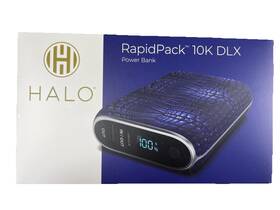 Halo 044435920229 Rapidpack 10k Dlx Power Bank With Usb-a Output/usb-c Input Color -blue