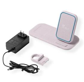 Halo 840056155602 Universal Wireless Charge Stand Pad With Apple Watch Attachment