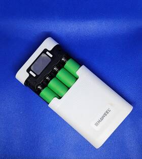 Hwl9500w Haweel Diy 4 X 18650 Battery Incl Bank Shell Box With Led Display Flashlight