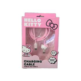 Hello Kitty 922341048277 Sanrio 4ft Pink Charging Cable Type-c To Nib New
