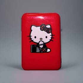 Hello Kitty 922342309957 Portable External Backup Battery Power Bank Charger Red