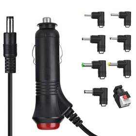 Au-90w Helpers Lab 12v Car Charger With Switch For Portable Dvd Player Universal Cigarette
