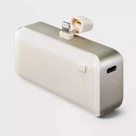 Heyday 085239771440 4200mah Plug-in Power Bank - Stone White