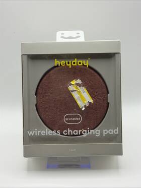 Heyday 191907517743 1 New Wireless Charging Pad - Qi Enabled High Speed Autumn Red Sw
