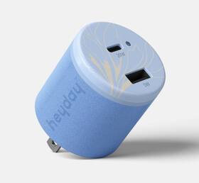 Heyday 198850378889 Artist Series Dual Wall Charger Usb-c And Usb-a Power Delivery