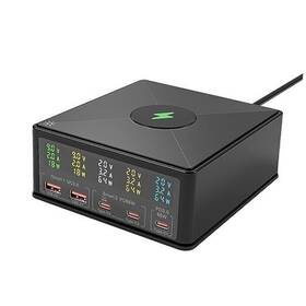 868h Hgb Usb Charger Station Multi Port Desktop 160w Power Fast Charging Hub Wall