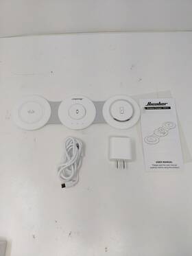 Hicober 198168541494 3-in-1 Wireless Charging Station For Iphone 15 Apple Watch And Airpods
