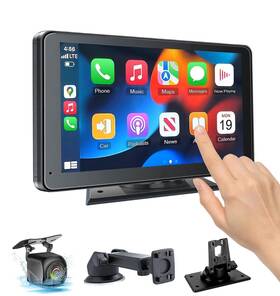 Bj05 Hieha Car Play Wireless Portable With Apple Carplay And Android Auto Screen F