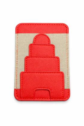 X003td343l Hilayone Magsafe Fabric Magnetic Wallet For Iphone 14 Red Fingerprint Resistant