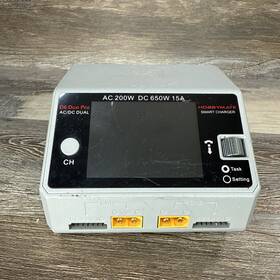 Hbd6duopro Hobbymate D6 Duo Pro Ac/dc Dual Smart Charger Ac 200w Dc 650w 15 A