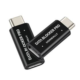 Hwudb01 Honwally Fast Charging Usb Data Blocker Condom Charger C To Black