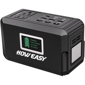 H1201 Howeasy Portable Power Bank 24000mah Laptop Charger With 2 110v/