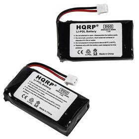 887774011172002 Hqrp 2-pack 400mah Battery Compatible With Dogtra Bp74re Fits Edge Rx