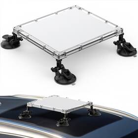 Hstkv4scm Hugener Starlink Mini Car Mount With Protective Cover Weatherproof 2 In 1 Frame And